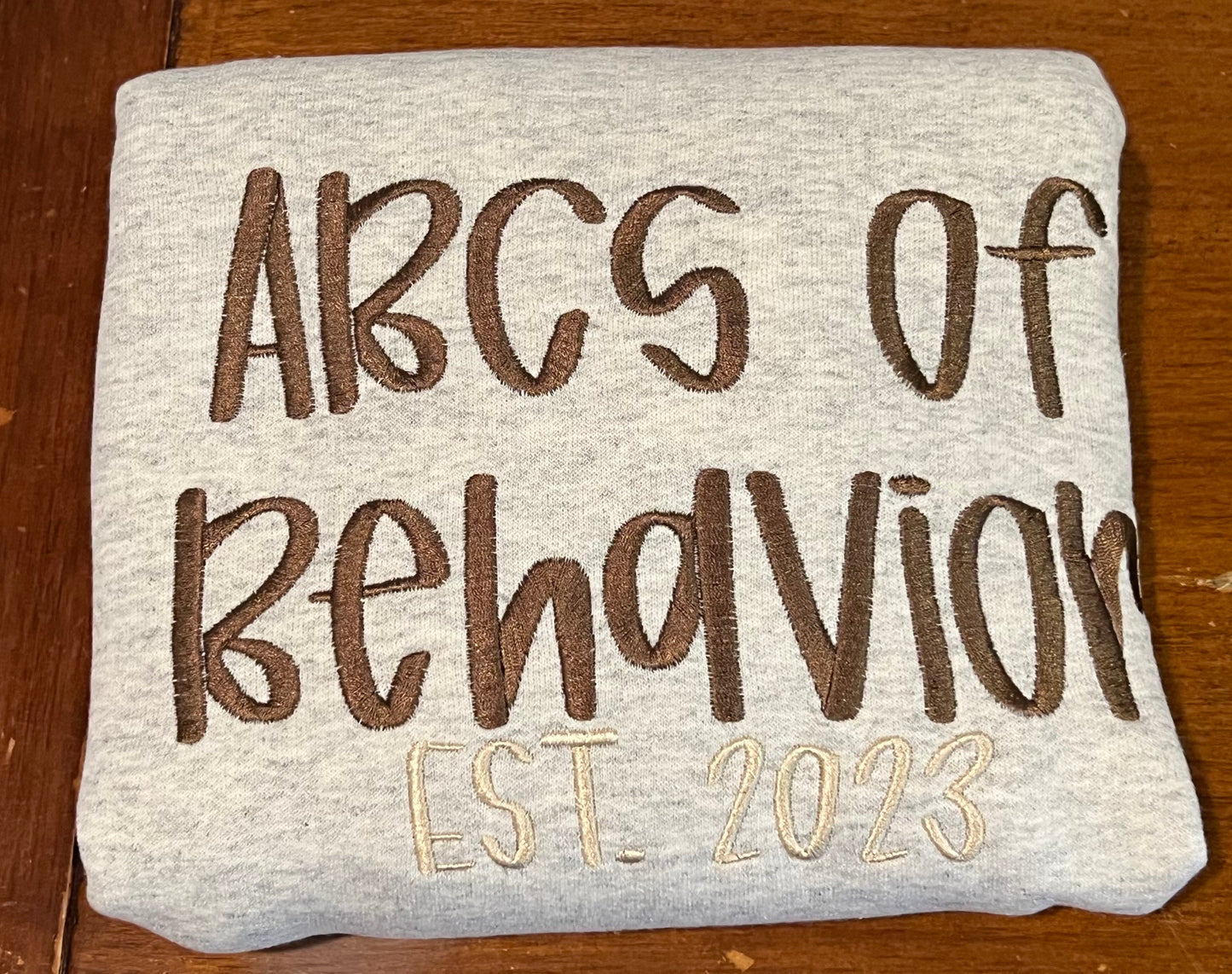 Custom Embroidered Crewneck