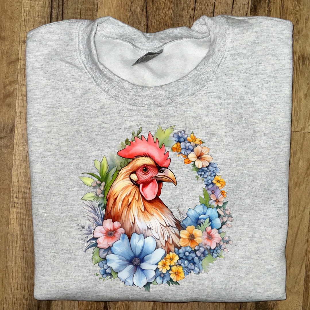 Chicken Circle Floral