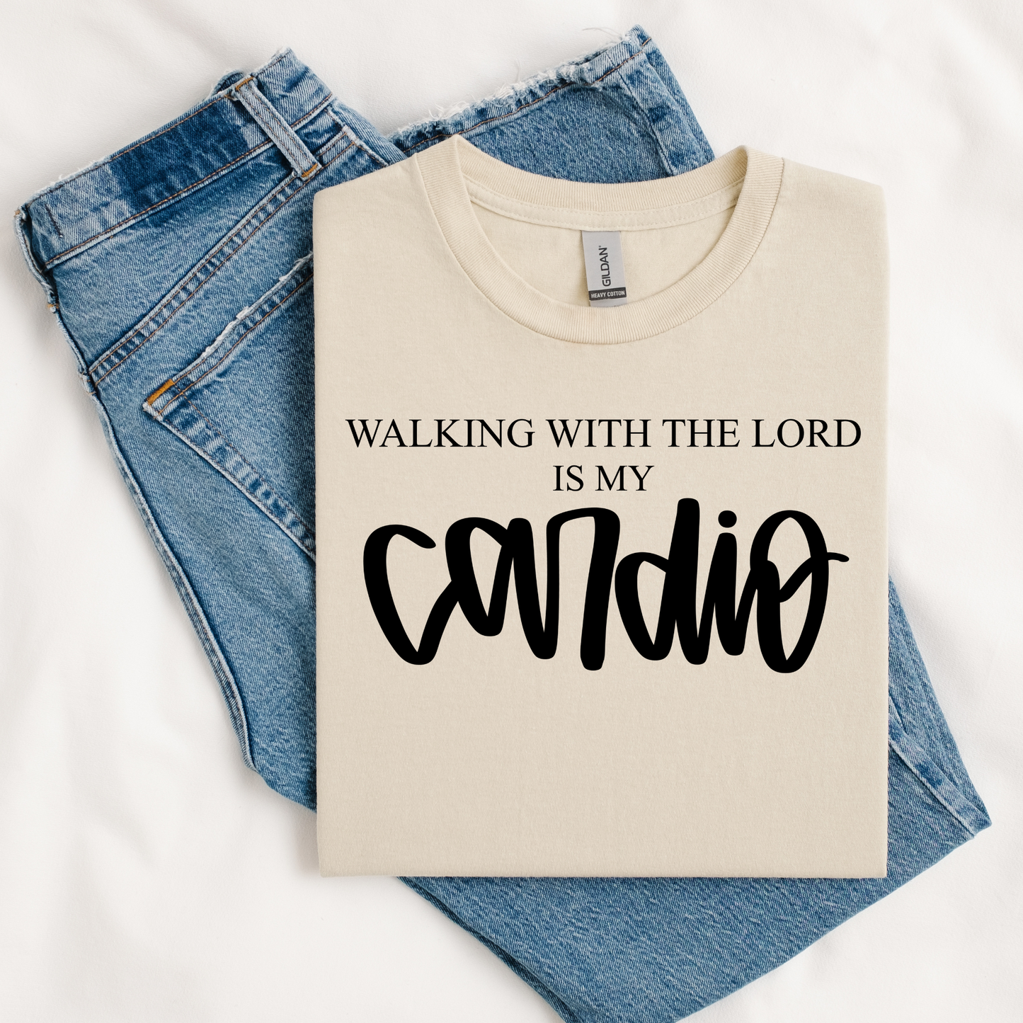 Walking with Jesus is My Cardio